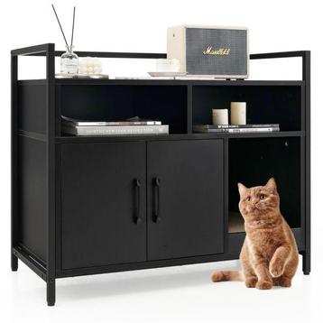 Tweedekans | Verborgen Kattenbak Meubel – 90 x 45 x 74 cm – beschikbaar voor biedingen
