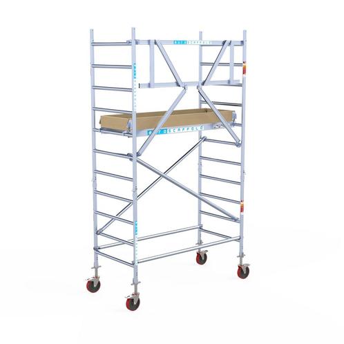 Basic rolsteiger 90 x 4,2m werkhoogte, Doe-het-zelf en Bouw, Steigers, Rolsteiger of Kamersteiger, Nieuw, 2 tot 5 meter, Verzenden