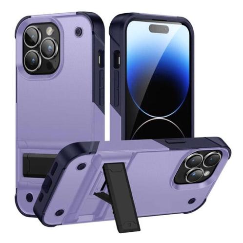 iPhone 7 Plus Armor Hoesje met Kickstand - Shockproof Cover, Télécoms, Téléphonie mobile | Housses, Coques & Façades | Apple iPhone