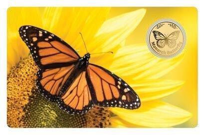 Tsjaad. 3000 francs 1/1000 oz 999 Fine Gold Monarch, Postzegels en Munten, Edelmetalen en Baren