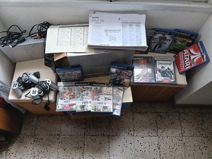 Sony - Playstation 2 (PS2) - Silver Prestige Line -, Games en Spelcomputers, Spelcomputers | Overige Accessoires