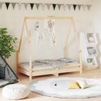 vidaXL Kinderbedframe 70x140 cm massief grenenhout, Verzenden, Nieuw