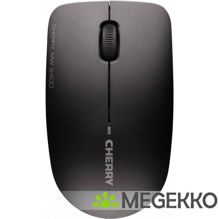 Cherry MW 2400 Zwart Draadloze muis, Computers en Software, Overige Computers en Software, Nieuw, Verzenden