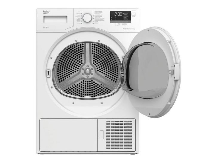 BEKO DH8733GA0 - Warmtepompdroger - 8 kg trommelinhoud - 16, Elektronische apparatuur, Droogkasten, Zo goed als nieuw, Verzenden