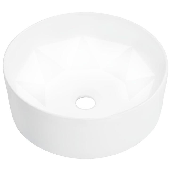 Wastafel Wit Keramiek | OP = OP | Kleine Badkamer Deal, Huis en Inrichting, Badkamer | Badkamermeubels, Nieuw, Wasbak of Wastafel