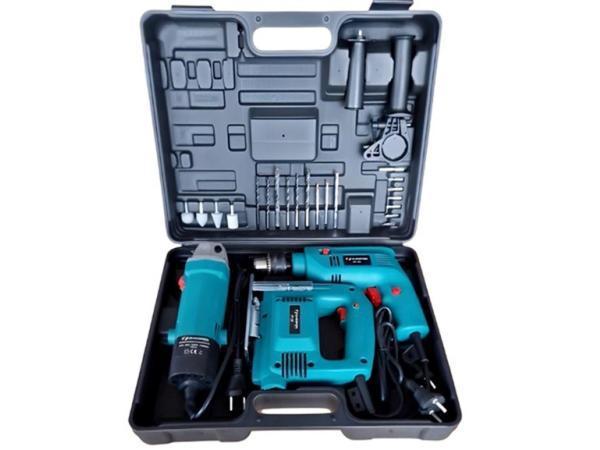 Veiling - Gereedschap set Boormachine + Decoupeerzaag + Haak, Doe-het-zelf en Bouw, Gereedschap | Boormachines