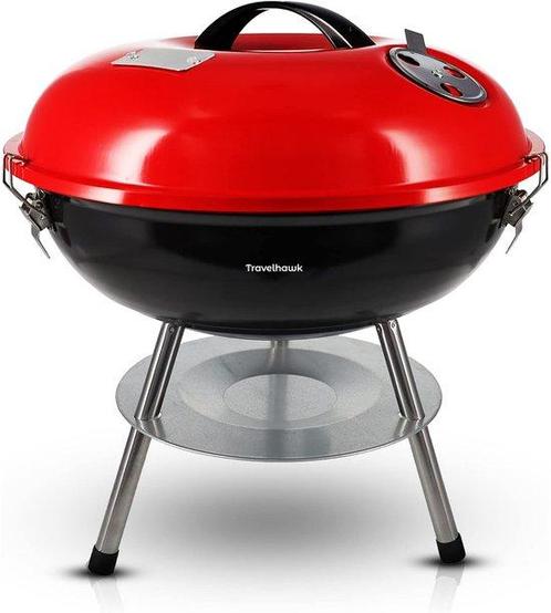 Tweedekans | Travelhawk Houtskool BBQ - Barbecue Houtskool -, Tuin en Terras, Houtskoolbarbecues, Ophalen of Verzenden