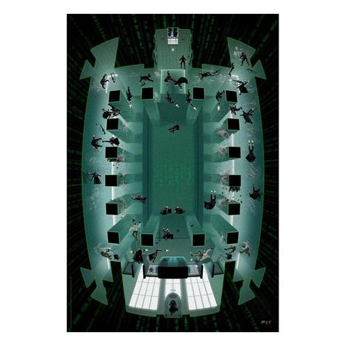 The Matrix Art Print I Believe I Can Bring Him Back 41 x 61, Verzamelen, Film en Tv, Ophalen of Verzenden