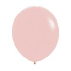 Ballonnen Pastel Matte Melon 45cm 25st, Verzenden