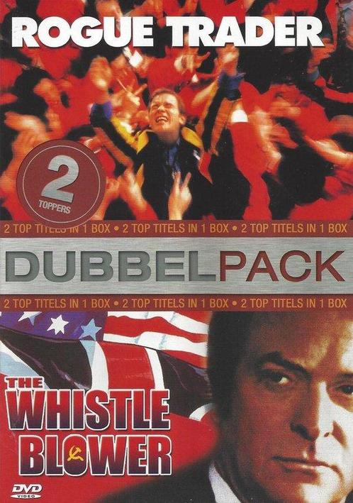 2 films op 1 dvd Rogue Trader/Whistle Blower(dvd nieuw), CD & DVD, DVD | Action, Enlèvement ou Envoi