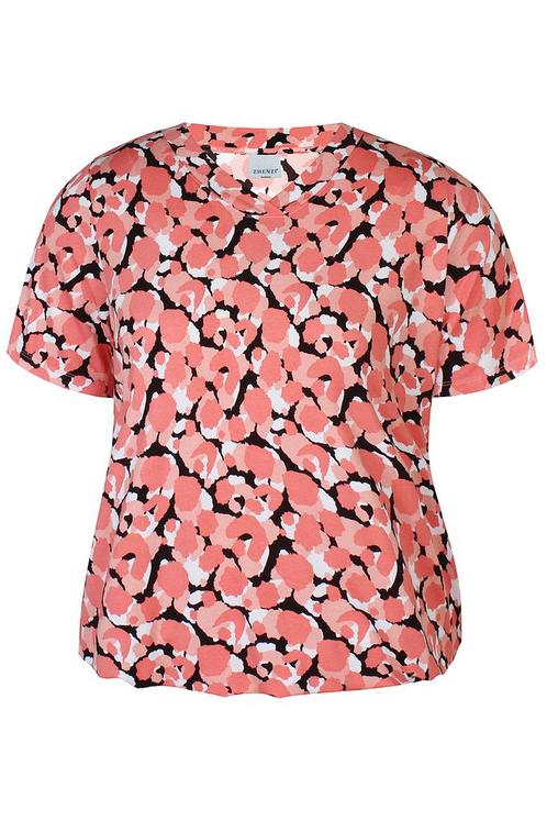 ZHENZI shirt Sylva printXL=54-56Maat 46/48 (XL) of groter, Kleding | Dames, T-shirts, Overige kleuren, Nieuw, Maat 46/48 (XL) of groter