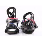 M L snowboard bindingen ELAN ACCELERATOR, BLACK/red/purple, Sport en Fitness, Snowboarden, Verzenden, Nieuw