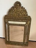 Spiegel - Messing, Koper, Hout - Repousse