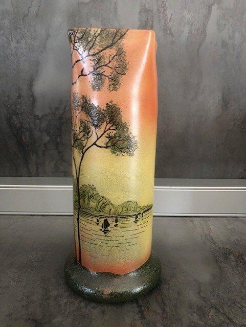 Legras & Cie. - François-Théodore Legras - Vase - Lacustre -, Antiek en Kunst, Antiek | Glaswerk en Kristal
