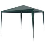 vidaXL Partytent 3x3 m PE groen, Tuin en Terras, Verzenden, Nieuw
