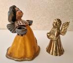 Thun and unkwown - Figurine (2) - Céramique, Laiton