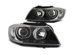 Angel Eyes LED koplampen Black geschikt voor BMW E90 E91, Verzenden