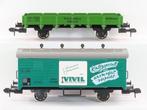 Märklin 1 - o.a. 5481 - Modeltrein goederenwagon (2) - 1x, Hobby en Vrije tijd, Modeltreinen | Overige schalen, Nieuw