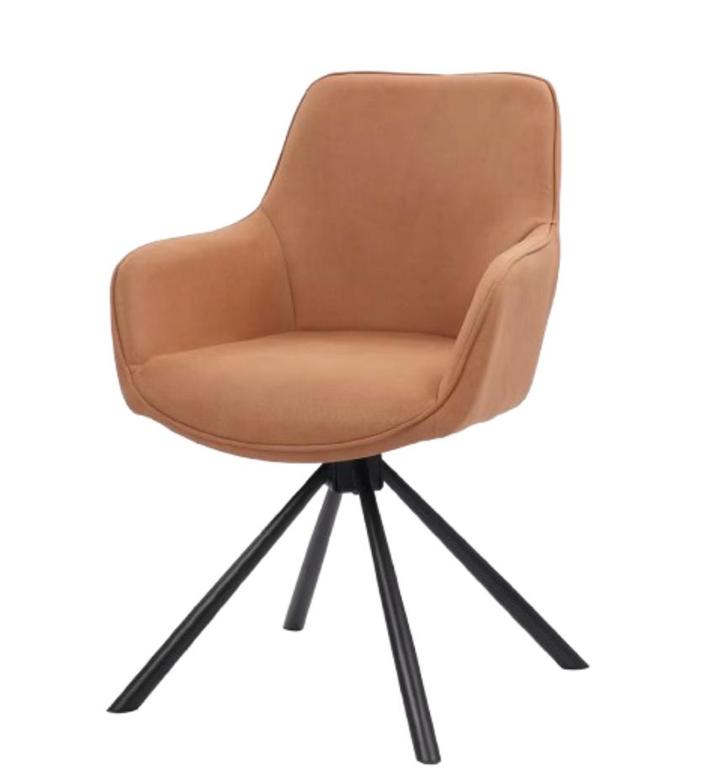 2dekans | Dutchbone – Eetkamerstoel Draaibaar – Set Van 2, Maison & Meubles, Chaises, Enlèvement ou Envoi