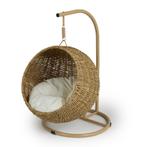 Fauteuil suspendu pour chat - blanc et marron - 45 x 60 x 75, Huis en Inrichting, Verzenden