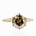 Zonder Minimumprijs - Verlovingsring - 14 karaat Geel goud -, Handtassen en Accessoires, Antieke sieraden
