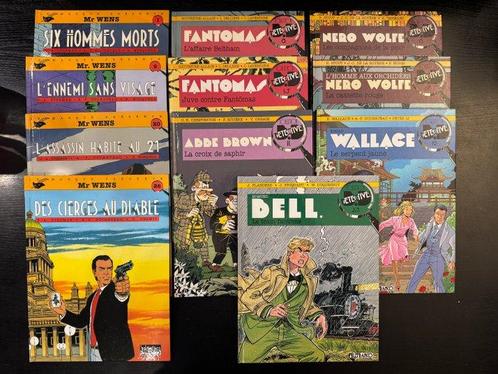 Mr Wens /  Fantomas / Nero Wolfe / Abbe Brown / Edmund Bell, Boeken, Stripverhalen