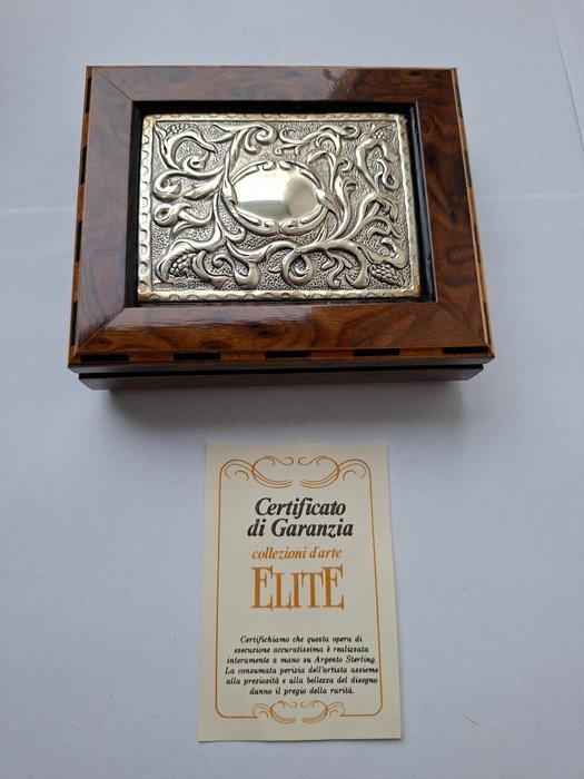 Elite - Boîte à bijoux - Argent 925 - Elite, Antiquités & Art, Curiosités & Brocante