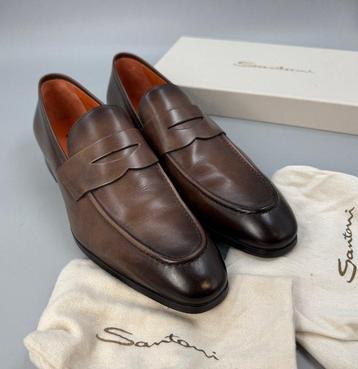 Santoni - Loafers - Maat: UK 10,5