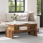 vidaXL Salontafel met plank Anders met opslag Oud hout 90 x, Huis en Inrichting, Verzenden, Nieuw