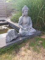 Statue, garden statue Boeddha - 63 cm - polystérol