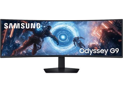 Samsung - DQHD Gaming-monitor - 49 inch - Zwart, Computers en Software, Monitoren, VA, In hoogte verstelbaar, Nieuw, 1 tot 2 ms