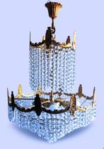 Plafondlamp - Kroonluchter Ø45, 5 lichtpunten - Brons,, Antiek en Kunst