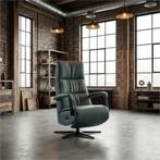 Leren relaxfauteuil met hartbalans Core - Toledo Whale, Huis en Inrichting, Bohemian, Industrieel, Modern, Scandinavisch, Nieuw