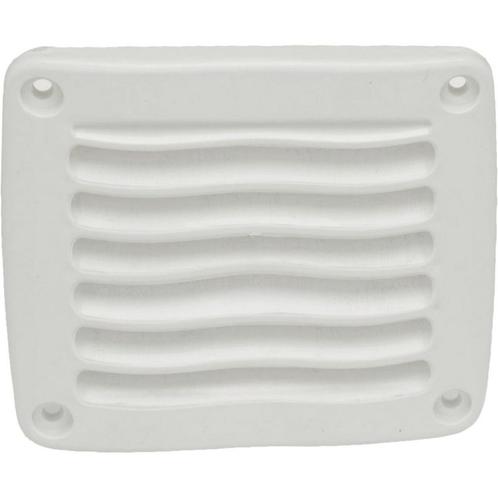 Ventilatierooster 123x110mm Kunststof Wit, Sports nautiques & Bateaux, Accessoires & Entretien, Enlèvement ou Envoi