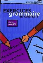 Exercices de grammaire en contexte, niveau avancé (Livre..., Livres, Akyuz-Eurocent, Verzenden