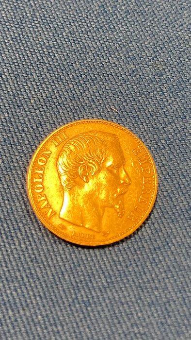 Frankrijk. Napoléon III. 20 Francs 1856-A, Paris, Postzegels en Munten, Munten | Europa | Euromunten