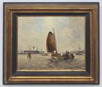 Marinus de Jongere (1912-1977) - Zeilboot op de Maashaven