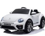 Volkswagen Beetle, 12 volt Kinder Accu Auto met rubberen ban, Kinderen en Baby's, Ophalen of Verzenden, Nieuw