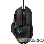 Logitech-G G502 Hero Zwart Gaming Muis, Computers en Software, Verzenden, Nieuw