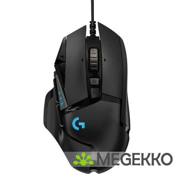 Logitech-G G502 Hero Zwart Gaming Muis, Verzenden