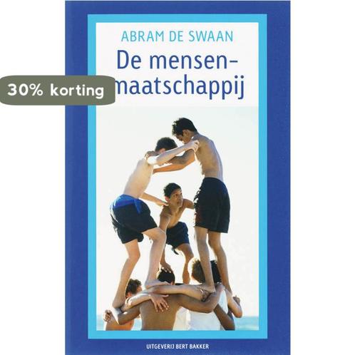 De mensenmaatschappij 9789035130715 A. de Swaan, Boeken, Filosofie, Gelezen, Verzenden