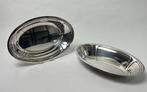 Christofle - Tafelmiddenstuk (2) - Art Deco Ovalen Bowls -, Antiek en Kunst