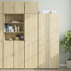 vidaXL Opbergkast smal 45x42,5x225 cm bewerkt hout sonoma, Huis en Inrichting, Kasten | Dressoirs, Verzenden, Nieuw