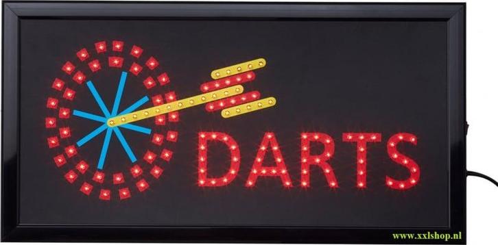 Dart darten darts LED bord verlichting lichtbak reclamebord, Huis en Inrichting, Lampen | Overige, Nieuw, Verzenden