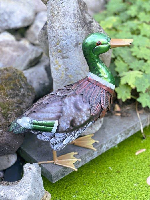 sculptuur, Decoratieve eend - 31.5 cm - IJzer, Antiquités & Art, Curiosités & Brocante