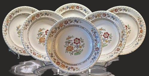 Villeroy & Boch - Assiette à dîner (6) - Nanking - Grès, Antiek en Kunst, Antiek | Meubels | Tafels