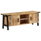 vidaXL Tv-meubel 110x35x40 cm massief mangohout, Huis en Inrichting, Verzenden, Nieuw