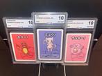 Wizards of The Coast - 3 Graded card - Chansey + MEW +