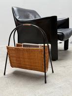 Tijdschriftenhouder - Metaal, Rattan, Antiek en Kunst