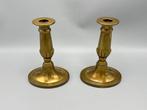 Prachtig stel koperen/messing kandelaren uit de jaren 30 -